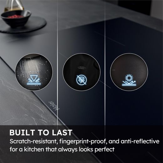 Haier HAMTCB86IWCS 65cm Induction Hob - Matte Black - Annotation - Built to last